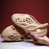 Unisex Foam Slides; Lightweight Quick-drying Non Slip Slides Slippers Trendy Clogs Closed-toe Garden Shoes Outdoor Sandals; Men's Slides
